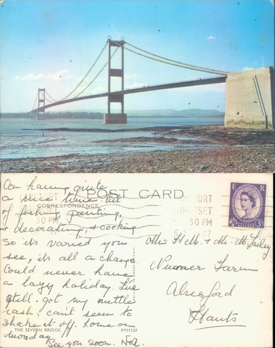 The severn bridge - the,