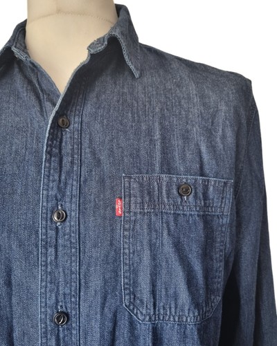 Levi mens denim shirt - mens,