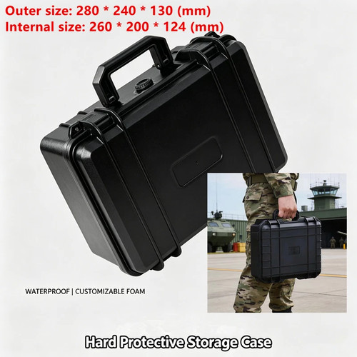 Hard flight case waterproof - case,