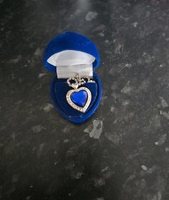 REPLICA Titanic Heart Of The Ocean Pendant Necklace TITANIC MOVIE HEART ROSE