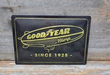 Goodyear Blimp Metal Sign