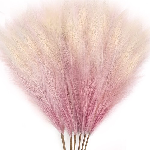 8pcs 3ft pink colorful faux - 8pcs,
