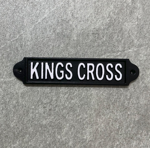 Kings cross sign railway - kings,
