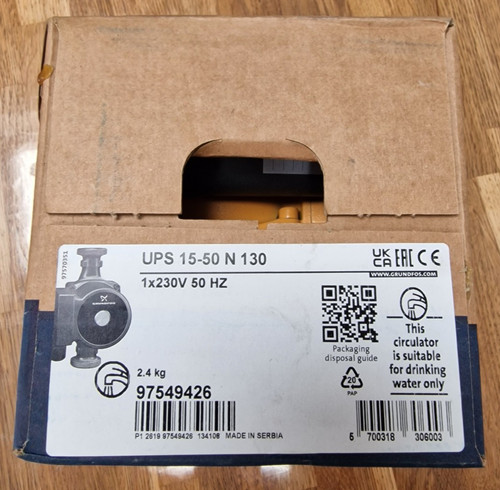 Grundfos ups 130 hot - n,