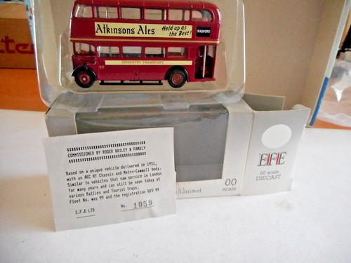 Efe coventry tport aec - coventry, regent