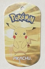 Pokemon Pikachu 025 Metal Tag 2006 Collection Game Freak Read Desc Free Postage