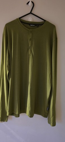 Rohan green long - green, henley