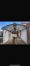 Black galvanised heavy duty gazebo 