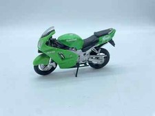 Kawasaki Ninja ZX 12 Model Motorcycle Green - Scale 1:18