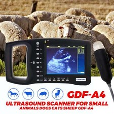 GDF-A4 Portable Veterinary Ultrasound Scanner For Small Animals Dogs Sheep KitWs