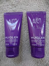 THIERRY MUGLER ALIEN PERFUMING BODY LOTION&HYDRATING SHOWER MILK 75 ML EACH