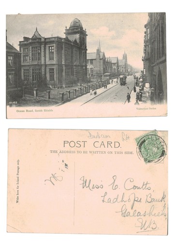 Vintage postcard ocean road - vintage,