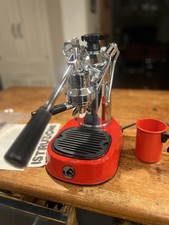 La Pavoni Professional, Completely Original, Rare Red Colour, 1987 Machine