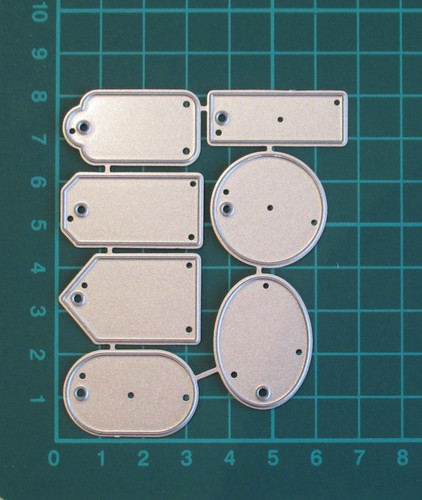 Piece little tags metal - 7,