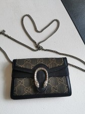 Gucci Dionysus Super Mini GG Supreme Crossbody Bag, Original Box And Receipt