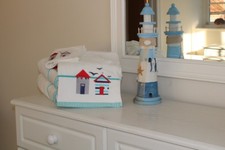 White 100% Cotton Beach Hut