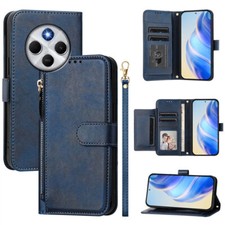 Leather Zipper Wallet Phone