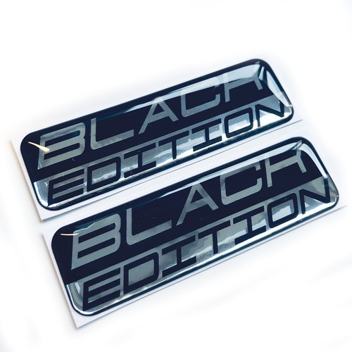 Black edition car chrome - black,