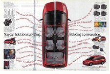 2000 Dodge Caravan You Can Hold About Anything Vintage Magazine Print Ad/Poster
