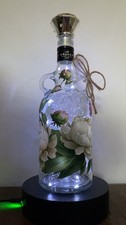Kraken Bottle Light Decorated Glass Bottle  unique gift for home bar Solar Light