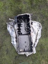 7801365 BMW 5 7 Series E60 E61 E65 Diesel M57 Oil Sump Pan +Sensor Genuine #17H2