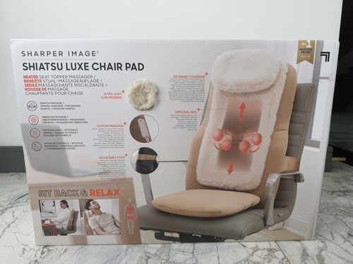 Shiatsu luxe chair pad - luxe,