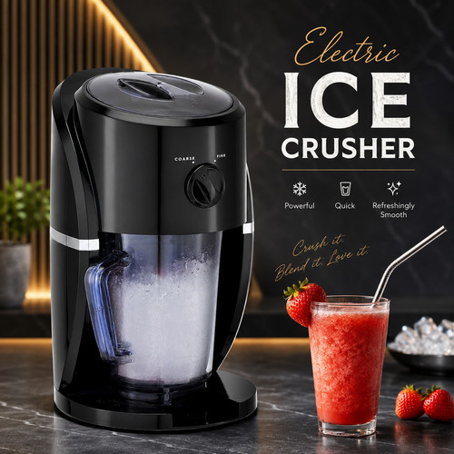 Ice crusher slushy machine - ice,