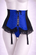 Ladies Satin Lace-Up Waist