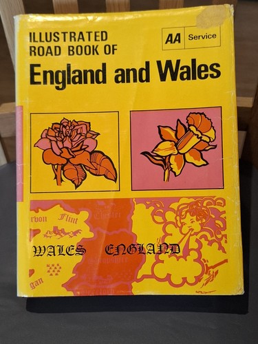 Vintage illustrated road book - road,
