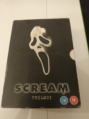 Scream trilogy dvd box - trilogy,