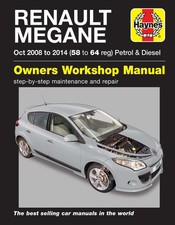 Renault Megane (2008-2014) Haynes Repair Manual