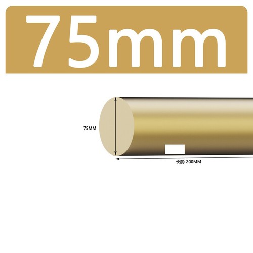 Brass round bar - round, dia