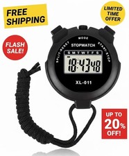 New Digital Handheld Sports Stopwatch Stop Watch Timer Alarm Counter Seller uk⏱⏱