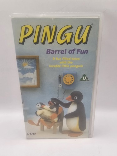 Pingu barrel fun vhs - pingu,