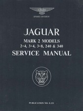 Jaguar Mark 2 Models 2.4 3.4