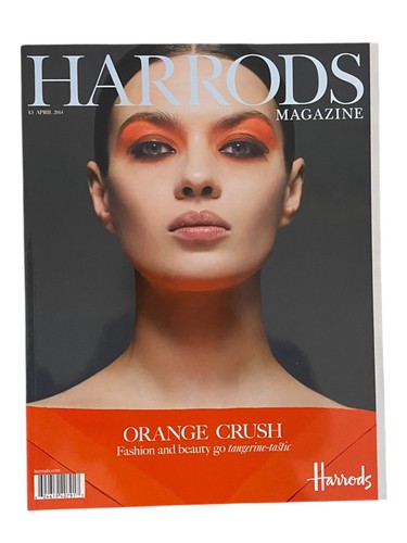 Harrods magazine april - magazine,