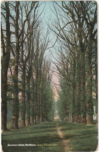 Old 1909 postcard beaumanor - old, of
