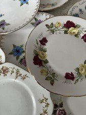 Job Lot 30 Vintage China Side Plates 16cm.    Ref:035351