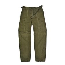 Original Dutch Army Trouser Heavy Duty Military Cargo Durable Work Pants Olive