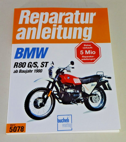 Repair manual bmw 80 - manual, g/s