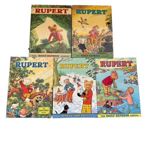 Rupert annuals 1971 1972 - rupert,