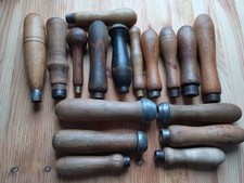 Joblot Vintage Wooden File Handles. All Used In Good Condition
