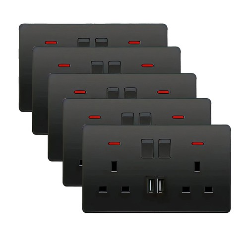 5pc double wall plug - plug, socket