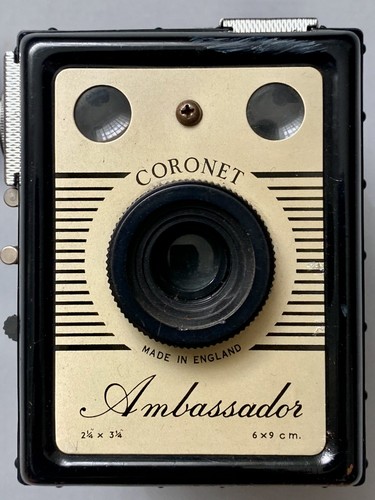 Coronet ambassador box camera - coronet,