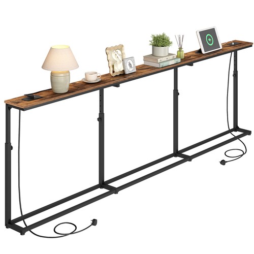 Console table behind - console,