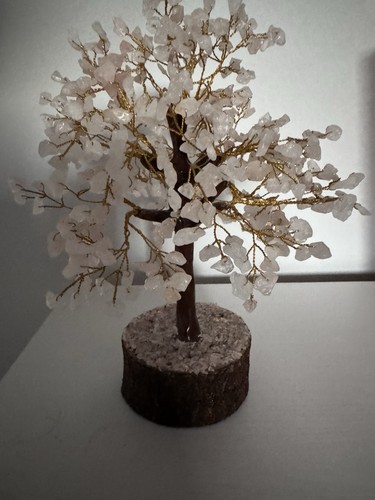 Rose quartz tree - tree, |