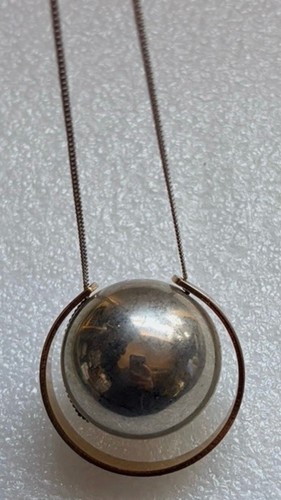 Unusual ball necklace big - unusual,
