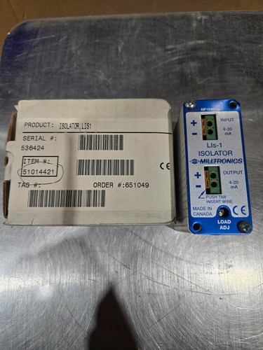 Milltronics isolator lis 1 - milltronics, isolator,
