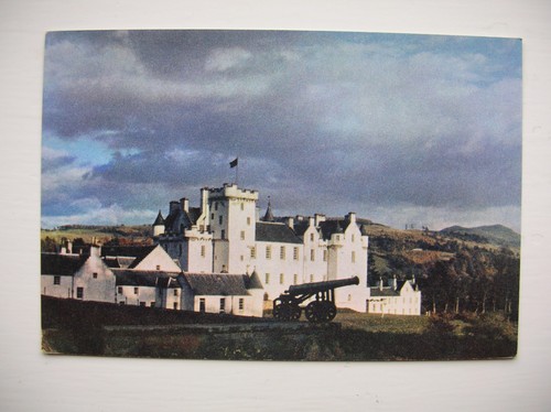 Blair castle postcard near - castle,