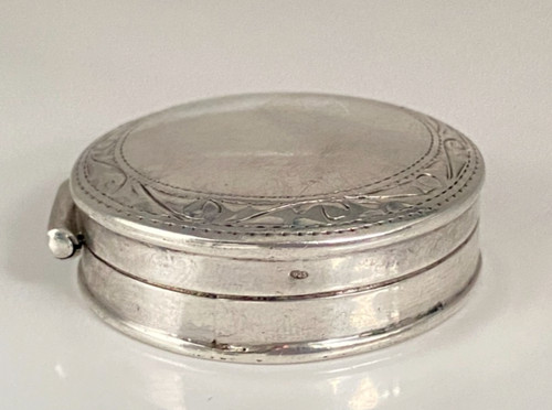 Vintage solid silver chased - vintage,